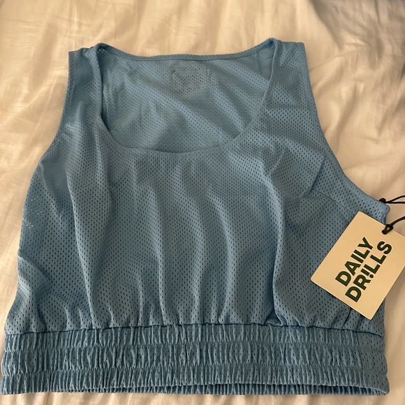 NWT DAILY DRILLS MESH JERSEY TOP - Picture 2 of 3